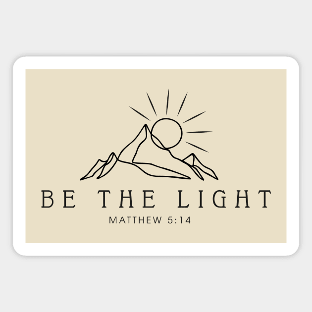 Be the Light Magnet by David's Store 3